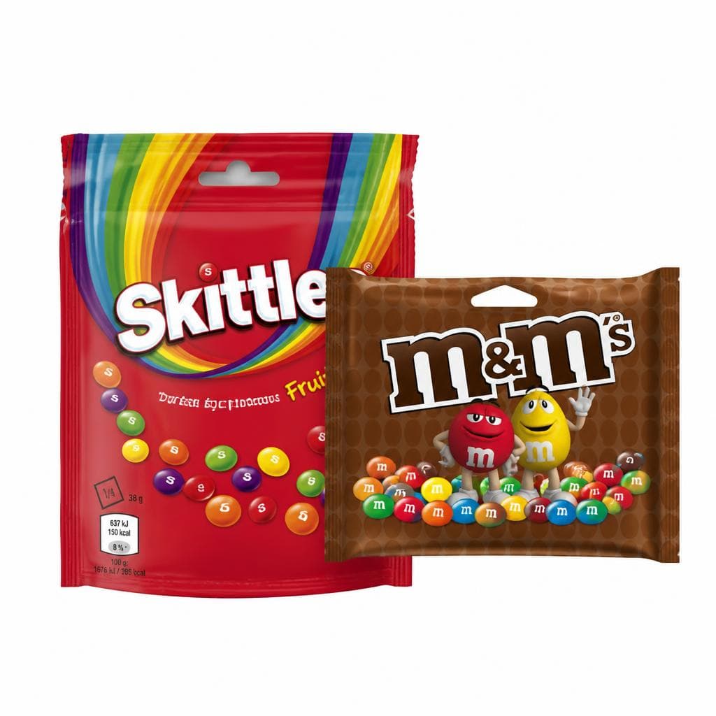 M&M ili Skittles bomboni 36 - 152 g M&M / Skittles Akcija u trgovini Plodine