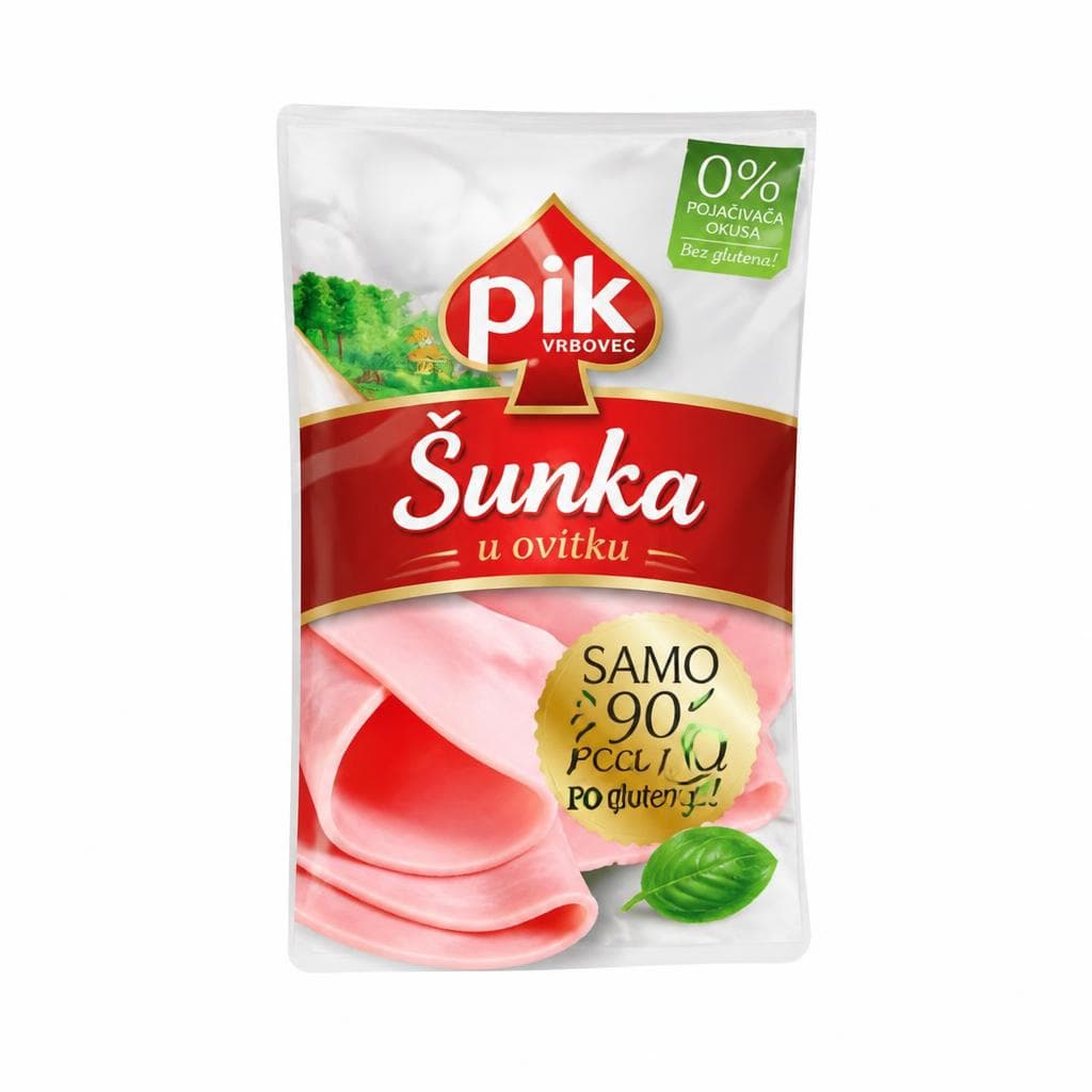 PIK šunka u ovitku 125 g Akcija u trgovini Lidl