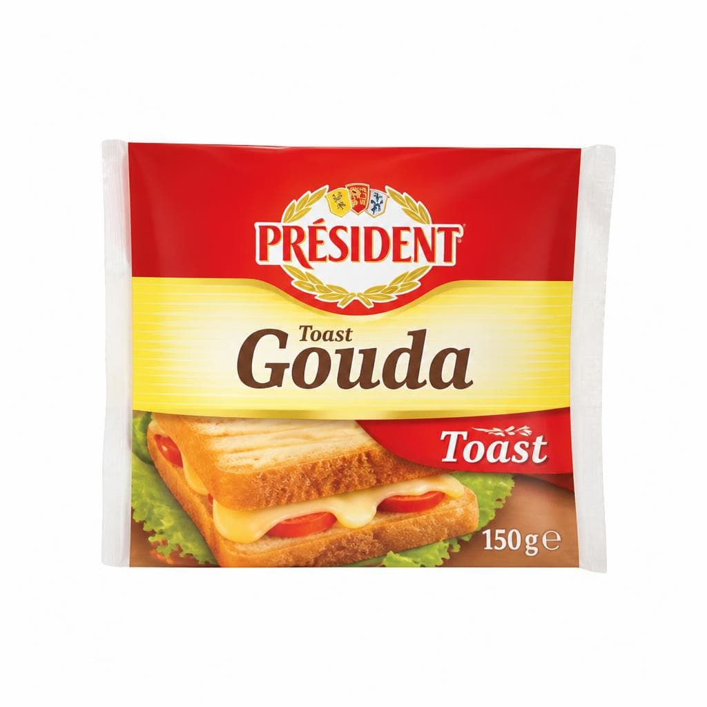Sir toast gouda Président 150 g Akcija u trgovini NTL