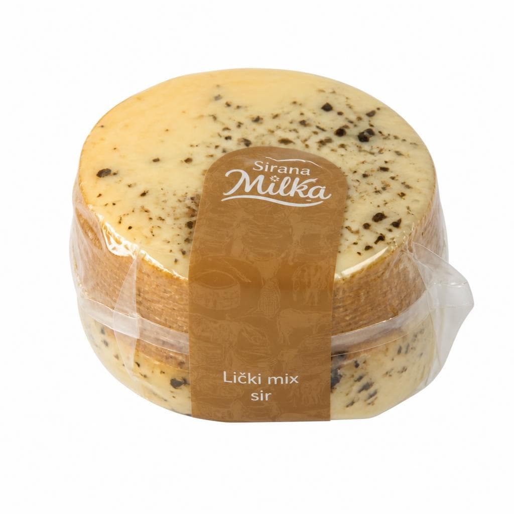 Sirana Milka Lički mix sir 600 g Akcija u trgovini NTL