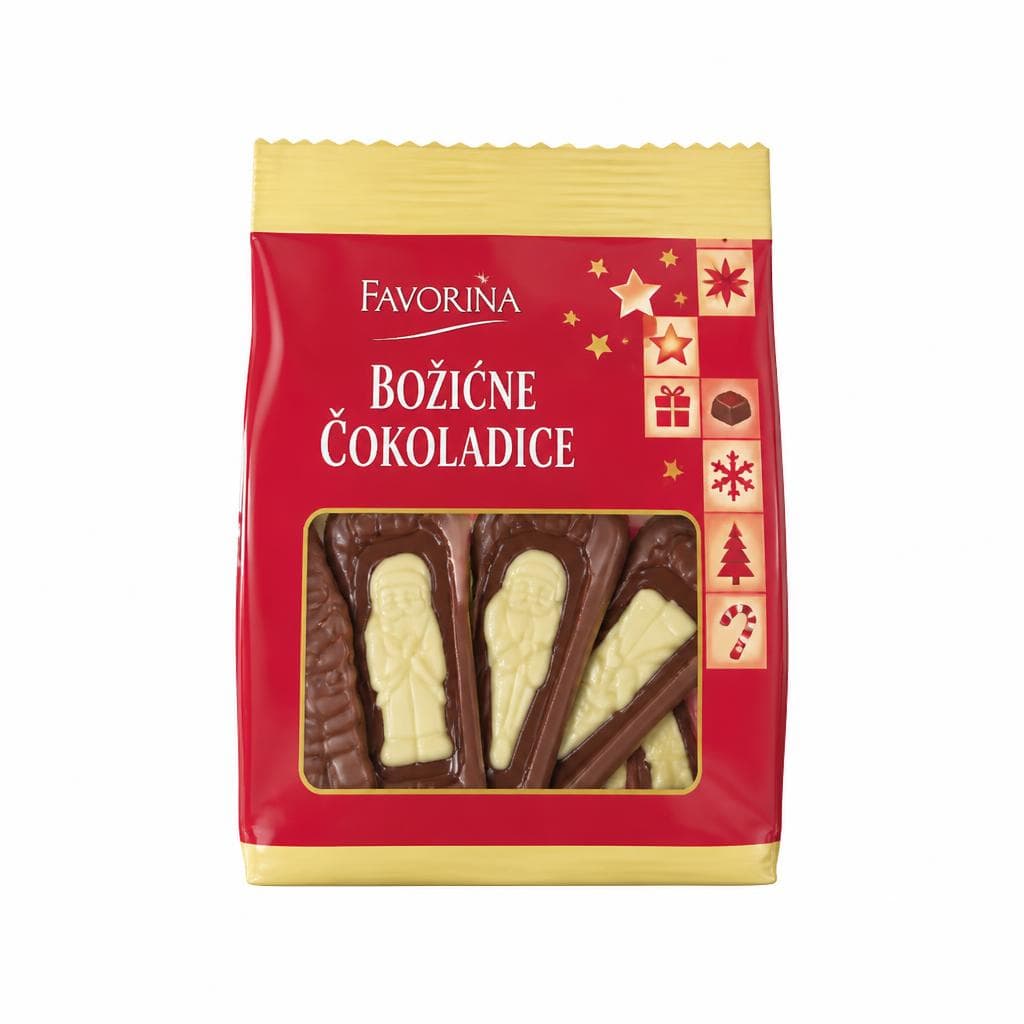Favorina Božićne čokoladice 12 x 12.5 g Akcija u trgovini Lidl