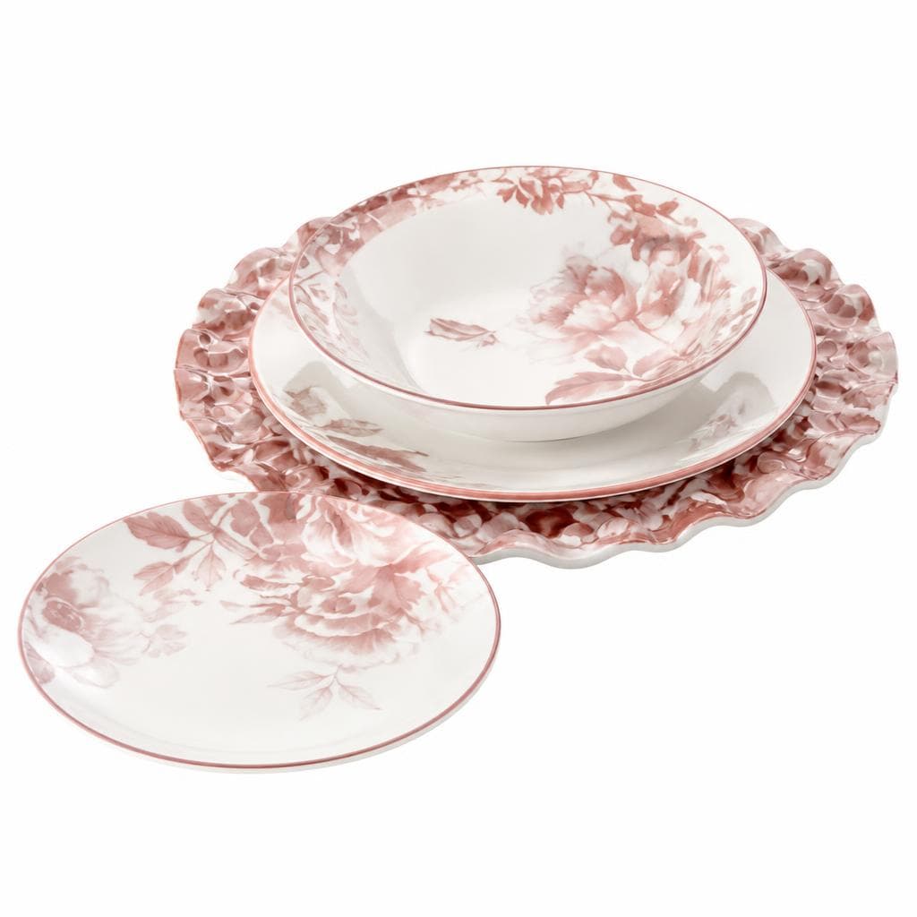 Moon Vie en Rose servis za jelo 18/1, set Akcija u trgovini Konzum