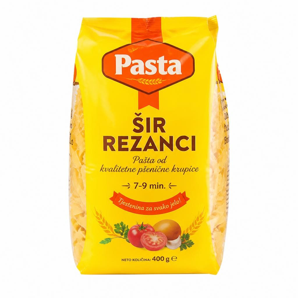Pasta rezanci 400 g Akcija u trgovini Eurospin