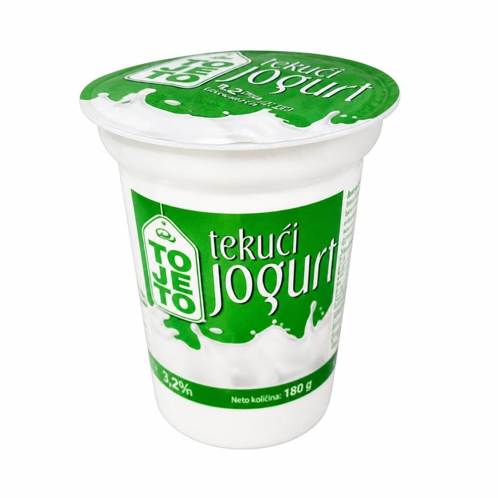 Tojeto jogurt tekući 180g Akcija u trgovini 365 Market