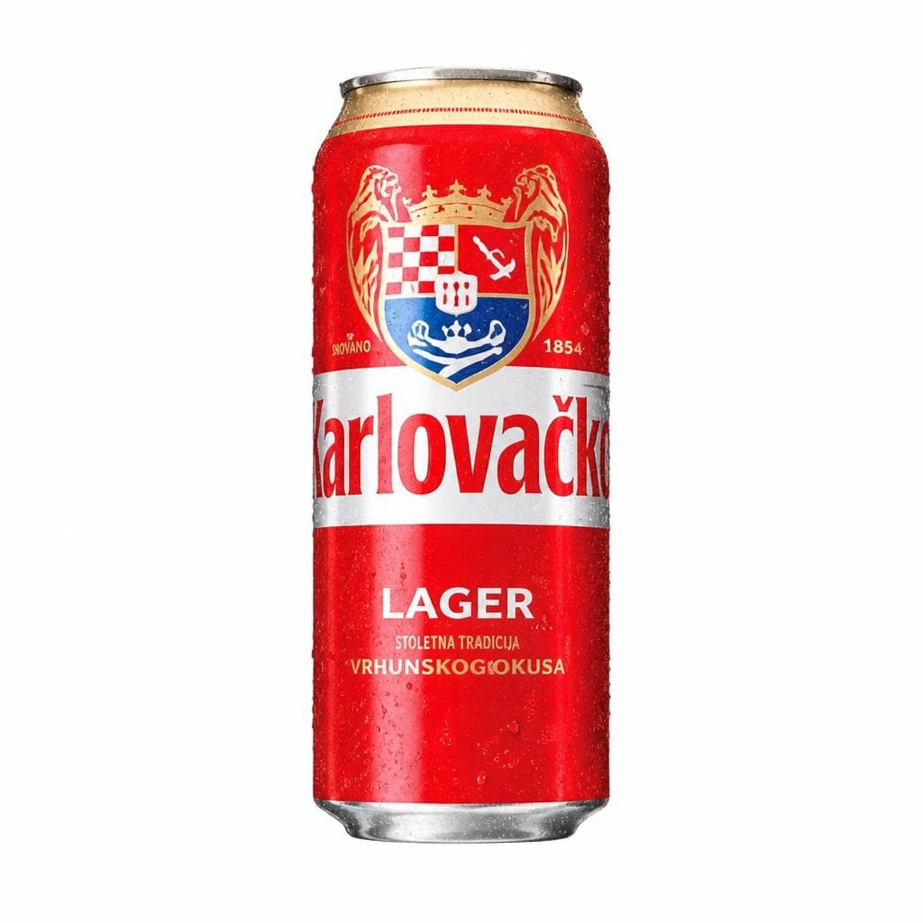 Pivo Karlovačko 0,5 l Akcija u trgovini Djelo