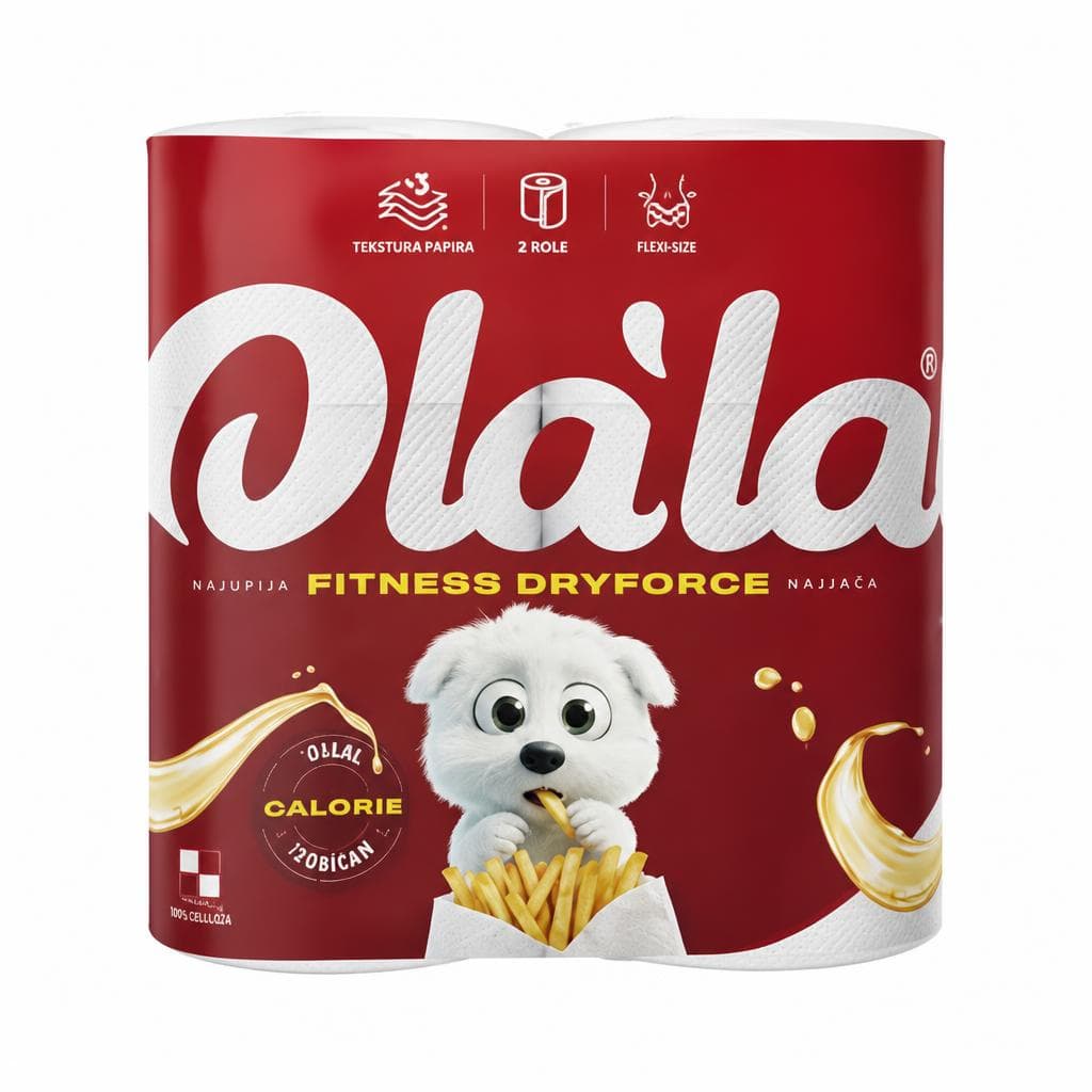 Olala papirnati ručnik 3 sloja, 2/1 Akcija u trgovini Konzum