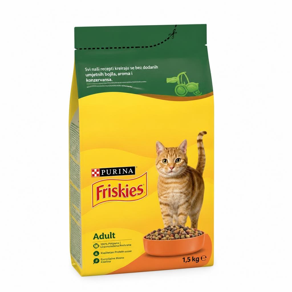 Friskies hrana za mačke 1,5 kg Akcija u trgovini Konzum
