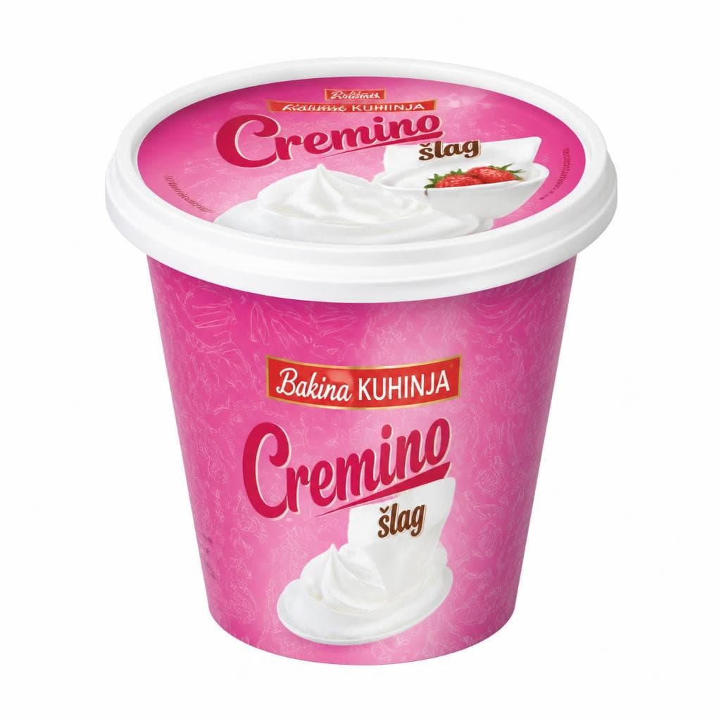 Bakina Kuhinja Cremino šlag 0.22 l Akcija u trgovini Ribola