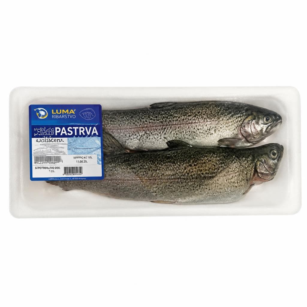 Luma Ribarstvo pastrva svježa očišćena 560 g Akcija u trgovini Plodine