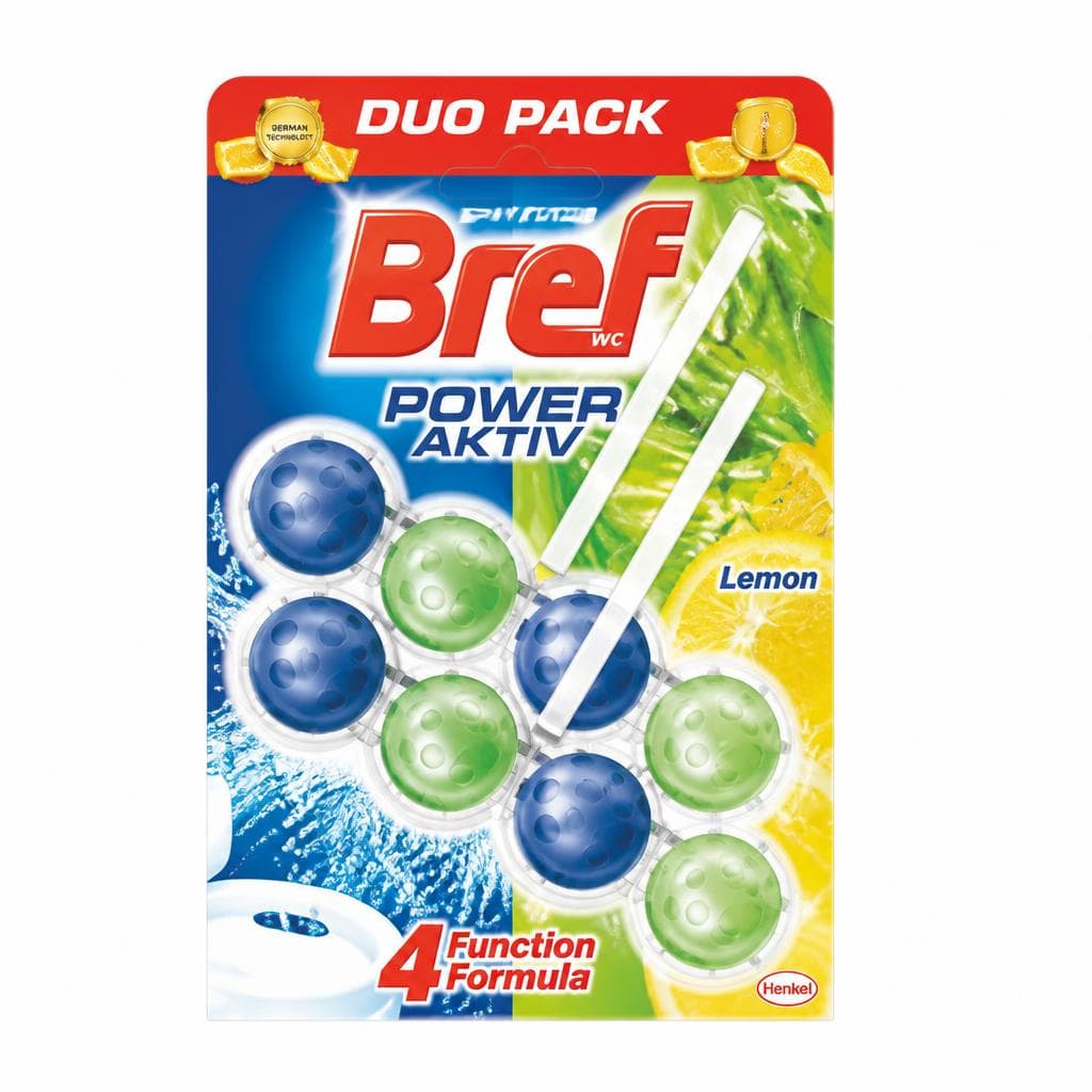 Bref wc osvježivači Classic Power Active Lemon ili Pine 2x 50 g Akcija u trgovini Plodine
