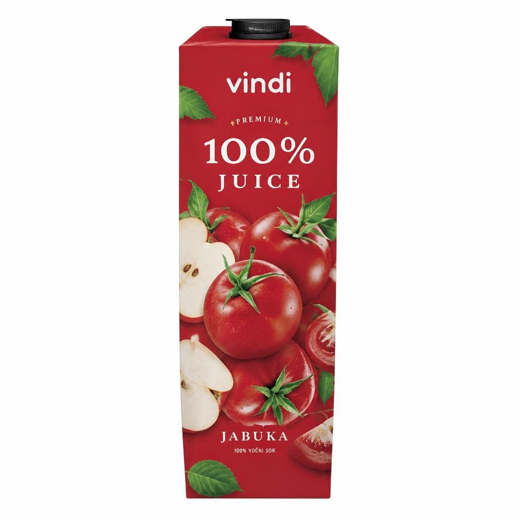 Vindi 100% sok 1l Akcija u trgovini Konzum