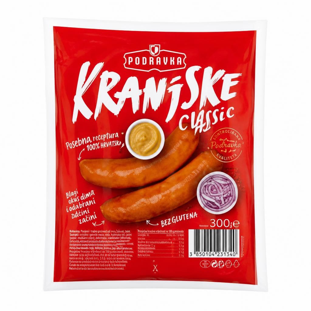 Podravka Kobasica kranjska 300 g Akcija u trgovini 365 Market