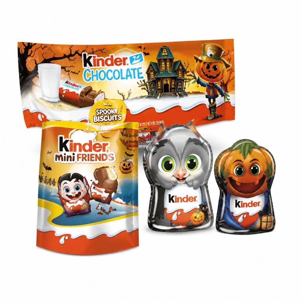 Kinder Halloween proizvodi Akcija u trgovini Konzum