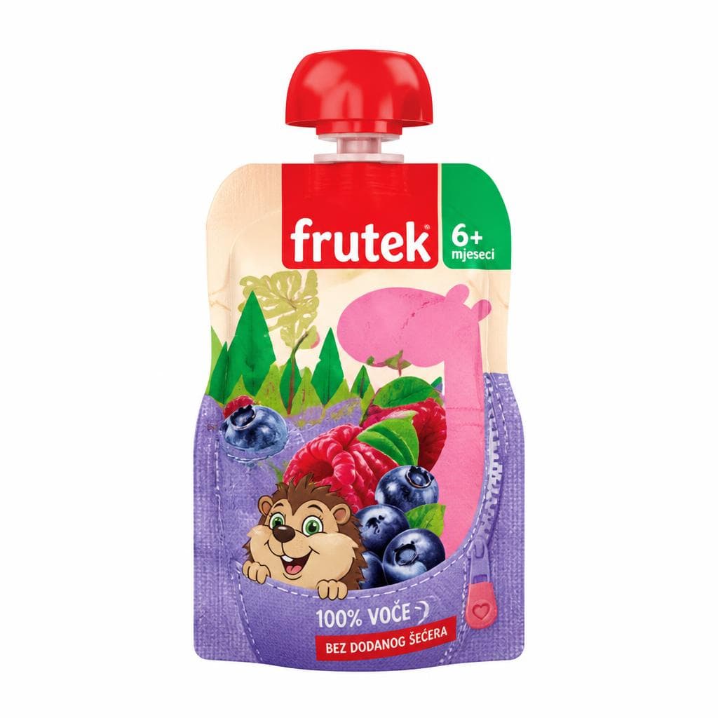 Frutek kašica jabuka šumsko voće 100 g Akcija u trgovini Bakmaz