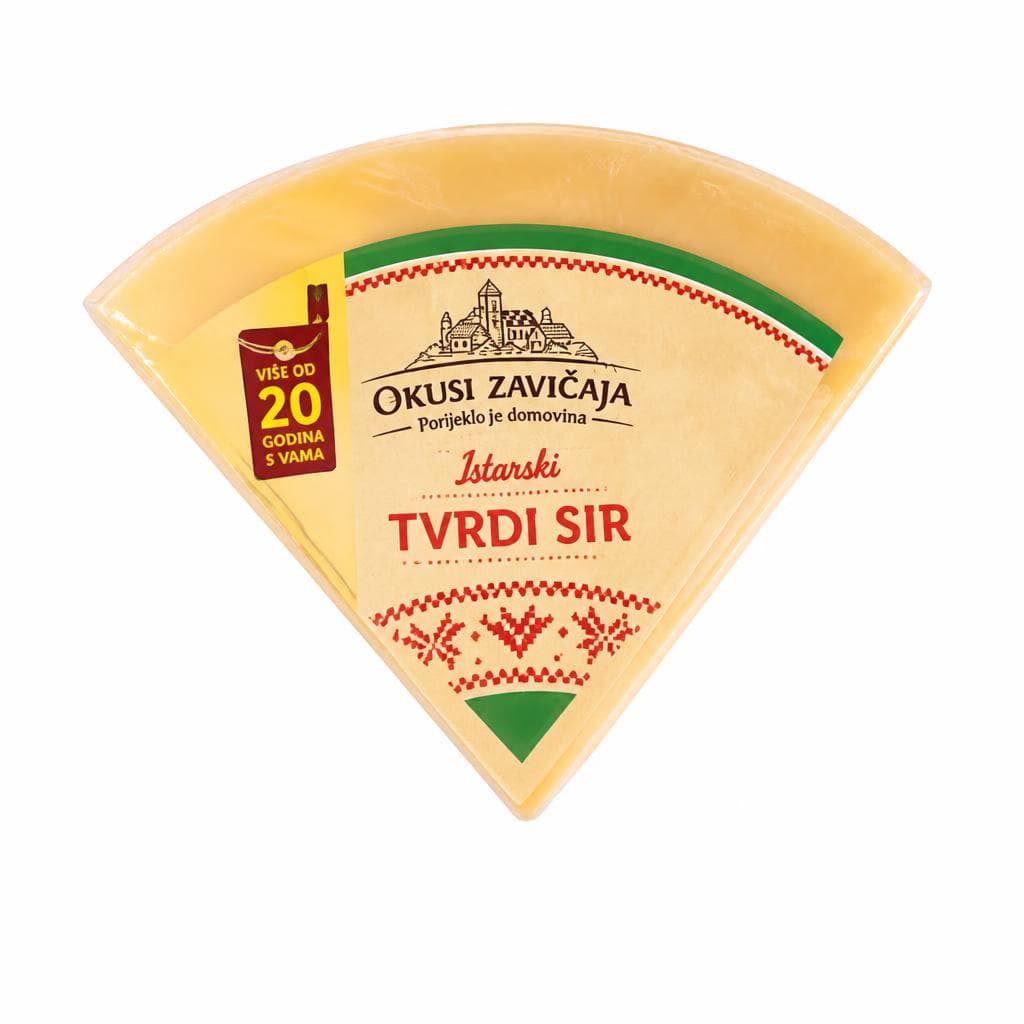 Okusi Zavičaja istarski tvrdi sir 400 g Akcija u trgovini Lidl