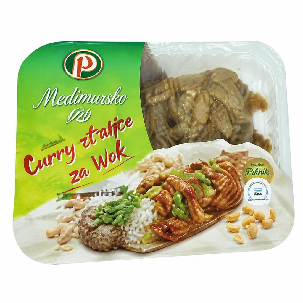 Medimursko curry trakice za wok 400 g Akcija u trgovini Spar