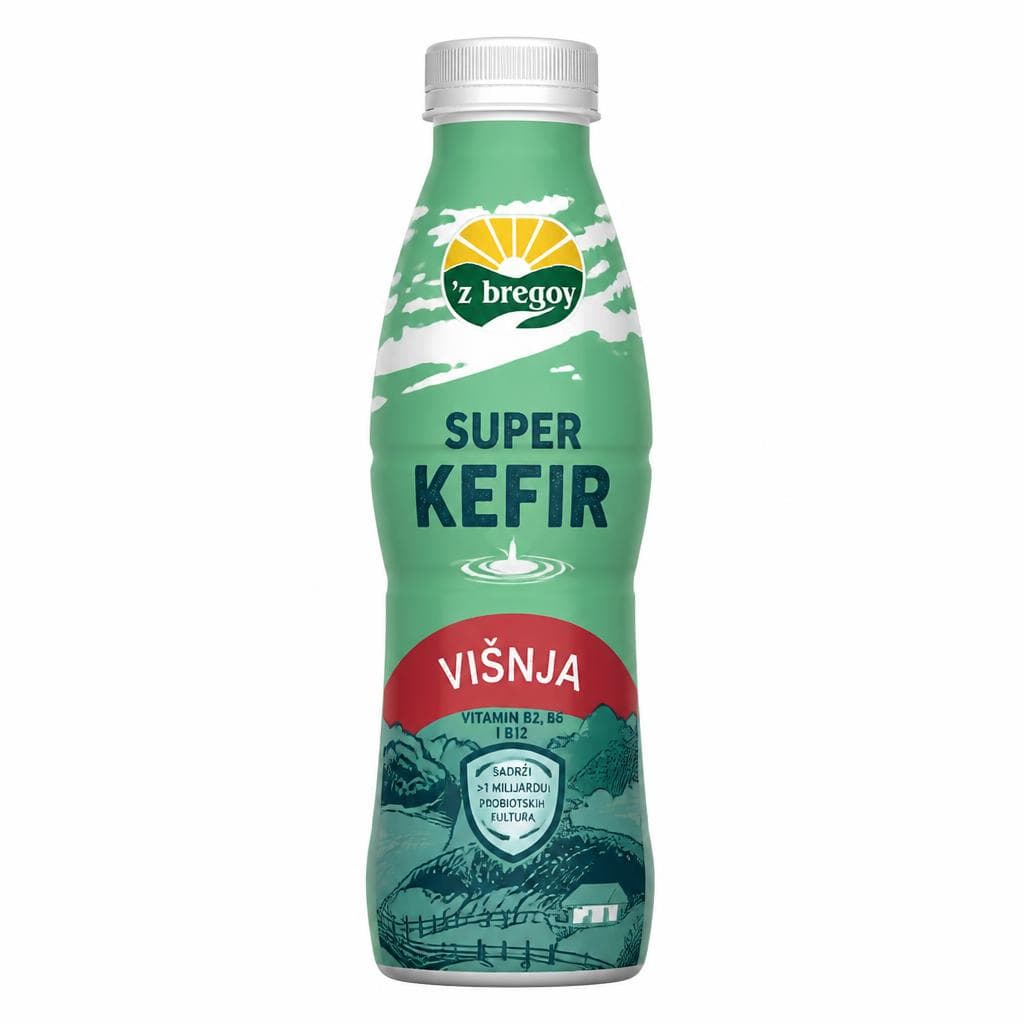 Vindija 'z bregov super kefir 330 g Akcija u trgovini Ribola