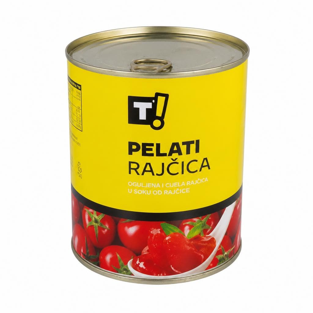 T! rajčica pelati 800 g Akcija u trgovini Tommy