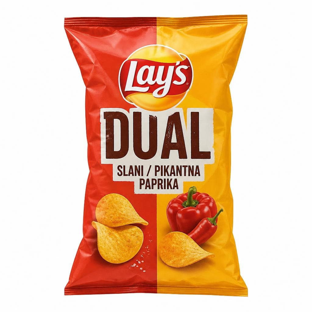 Lay's čips slani/pikantna paprika 130 g Akcija u trgovini Gavranović