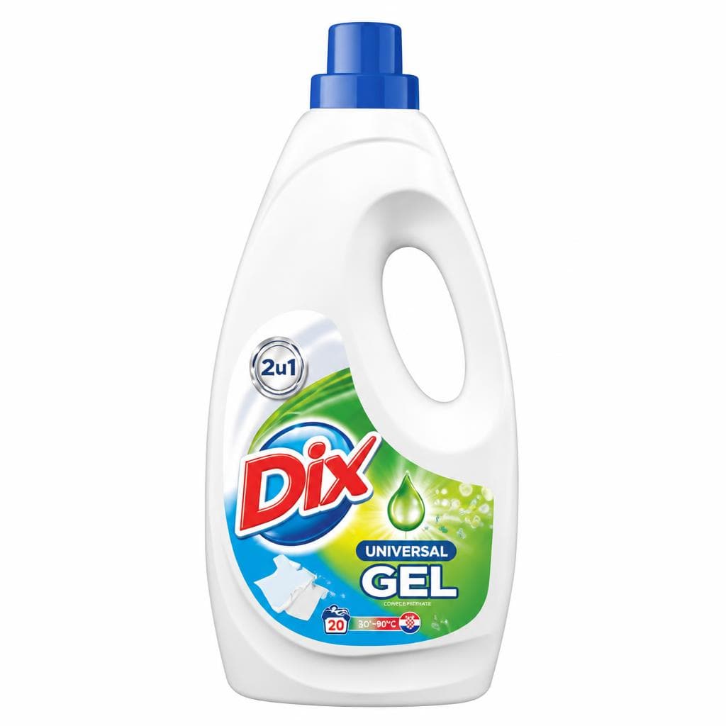 Dix deterdžent za pranje rublja tekući Color ili Universal 3 l Akcija u trgovini Plodine