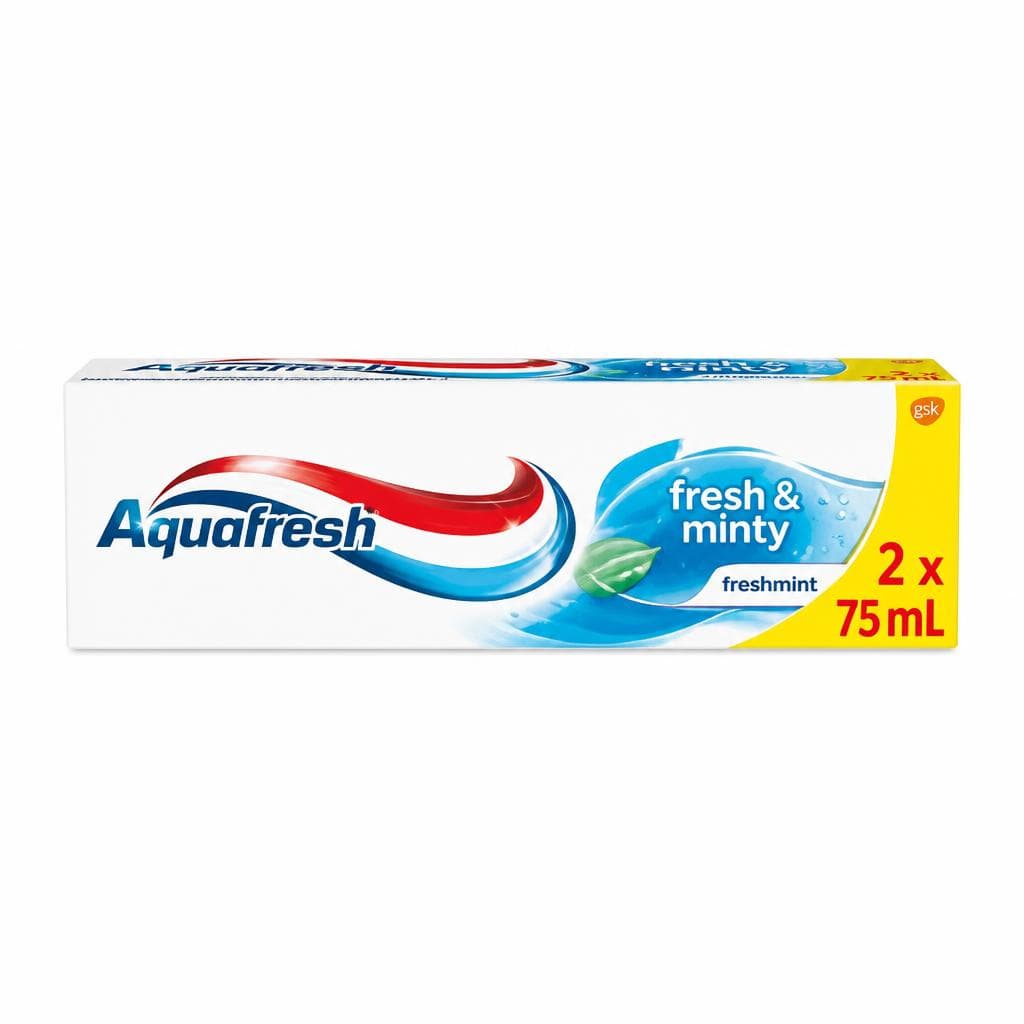 Aquafresh pasta za zube 2 x 75 ml Akcija u trgovini Trgovina Krk