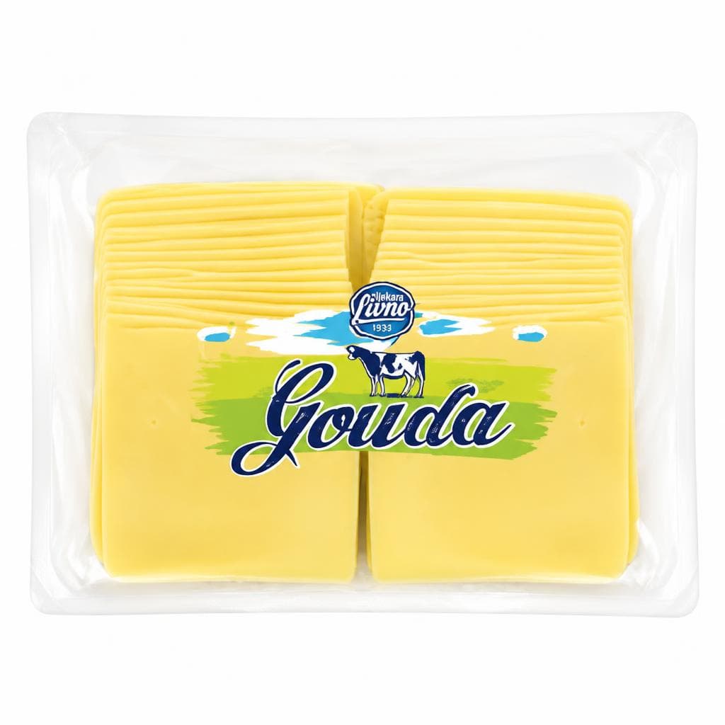 Gouda rezano 500 g Biser Srebra Akcija u trgovini Stanić Diskont
