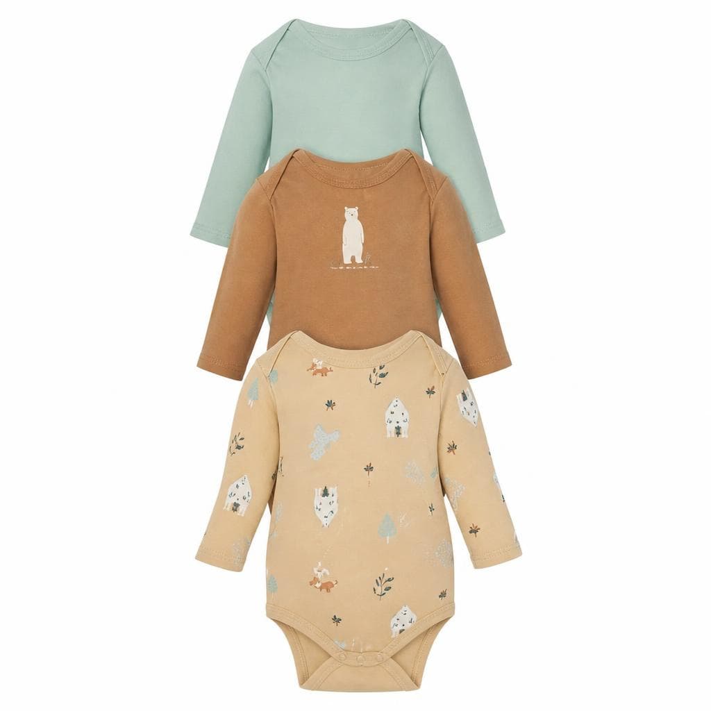 Lupilu body za bebe 3 kom Akcija u trgovini Kaufland