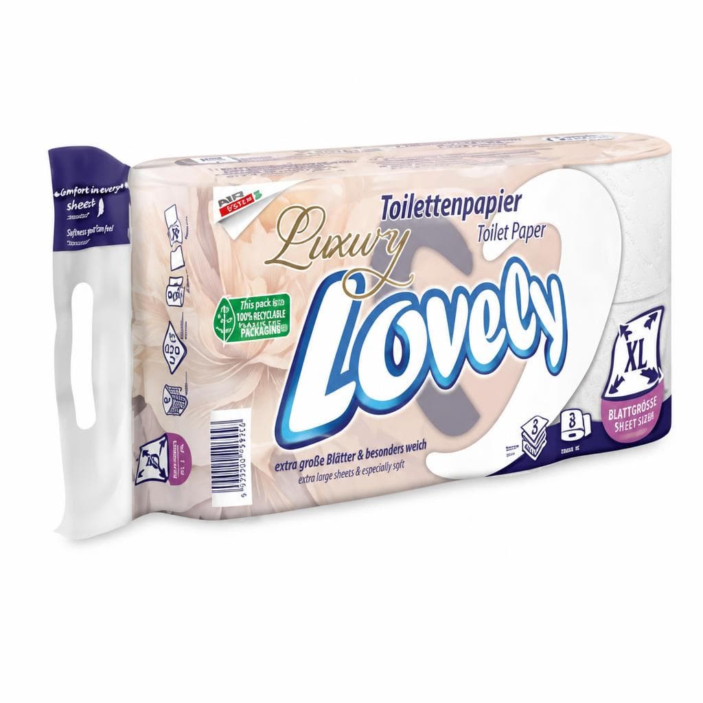 Lovely toaletni papir 8 rola Akcija u trgovini Spar