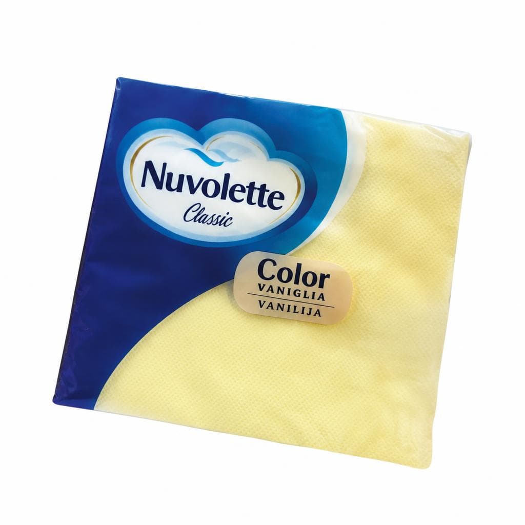 Nuvolette salvete vanilija 25 kom Akcija u trgovini Studenac