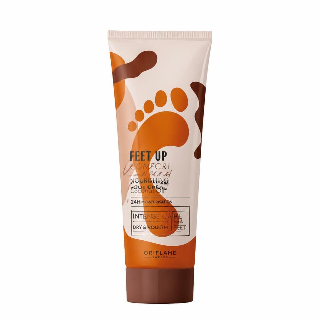 Feet Up hranjiva krema za stopala s vanilijom i kokosovim uljem 75 ml Akcija u trgovini Oriflame