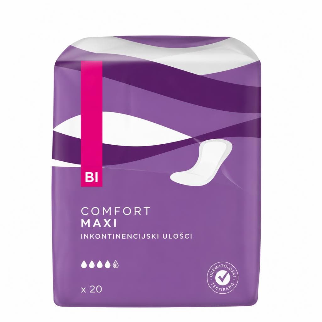 BI COMFORT Maxi inkontinencijski higijenski ulošci 8 kom Akcija u trgovini Bipa