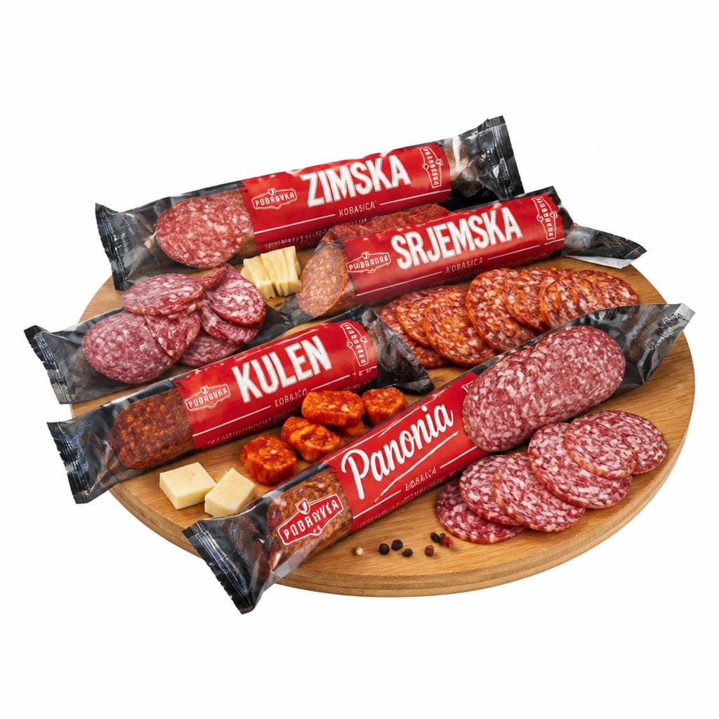 Podravka čajna, kulen, zimska, pannonia ili srijemska kobasica Akcija u trgovini KTC