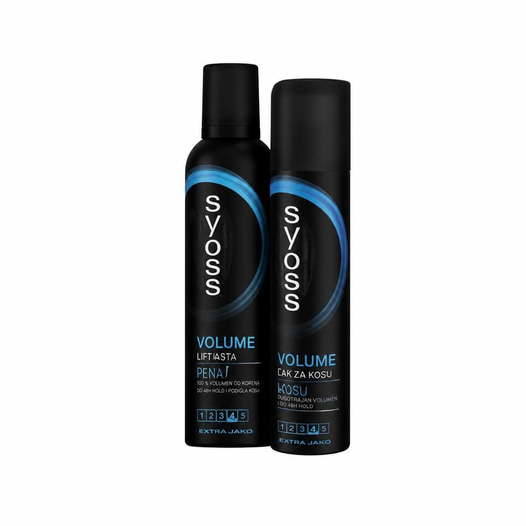 SYOSS lak/pjena za kosu 300/250 ml Akcija u trgovini Bipa