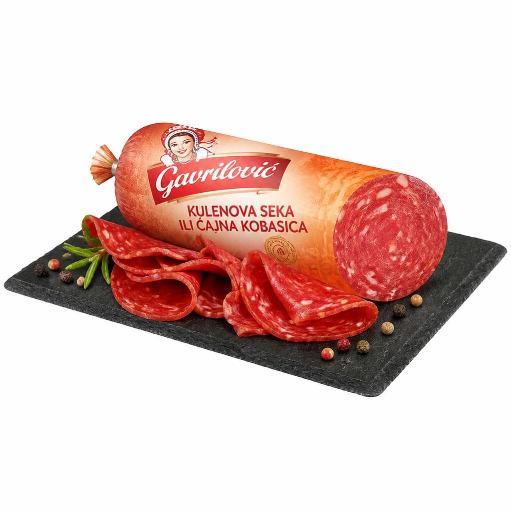 Čajna kobasica 1 kg Gavrilović Akcija u trgovini Spar