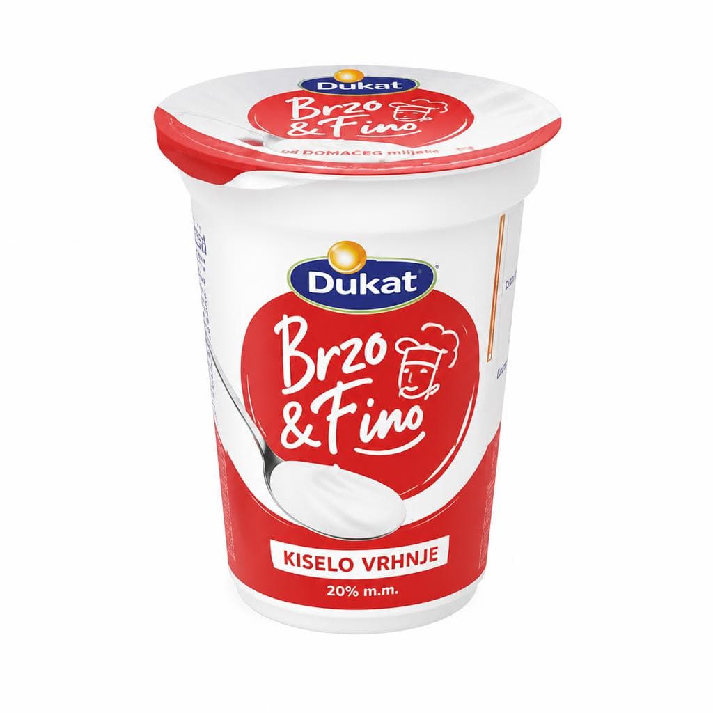 Dukat Brzo & Fino kiselo vrhnje 200 g Akcija u trgovini Tommy