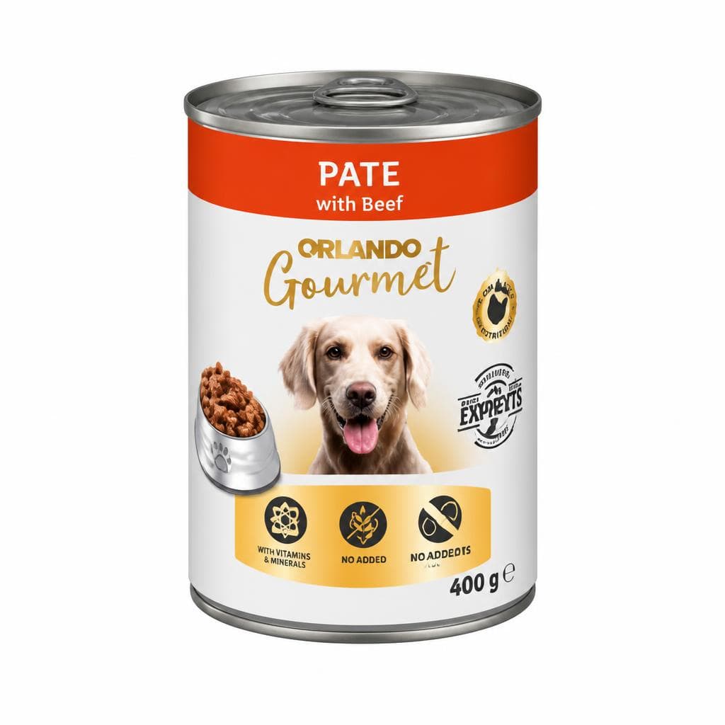 Orlando Gourmet hrana za pse 400 g Akcija u trgovini Lidl