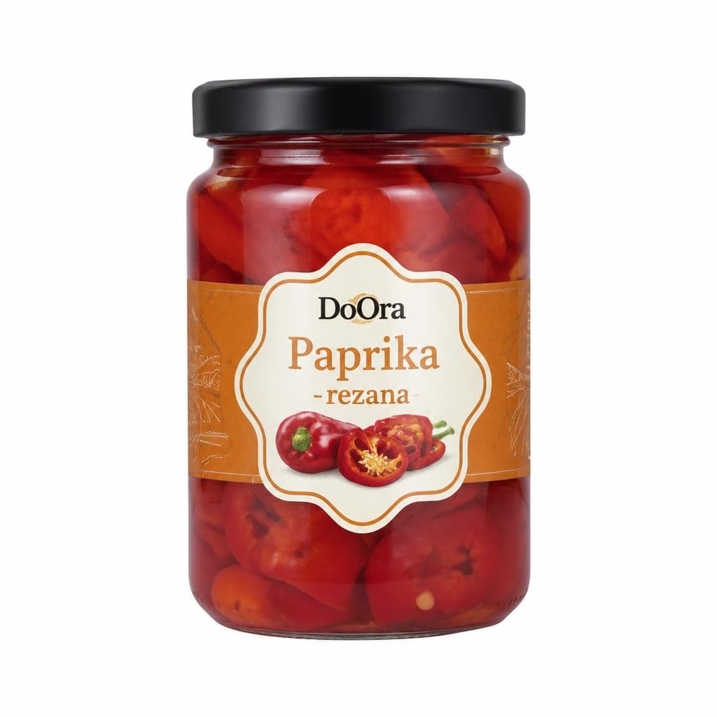 DoOra Paprika rezana 280g Akcija u trgovini Konzum
