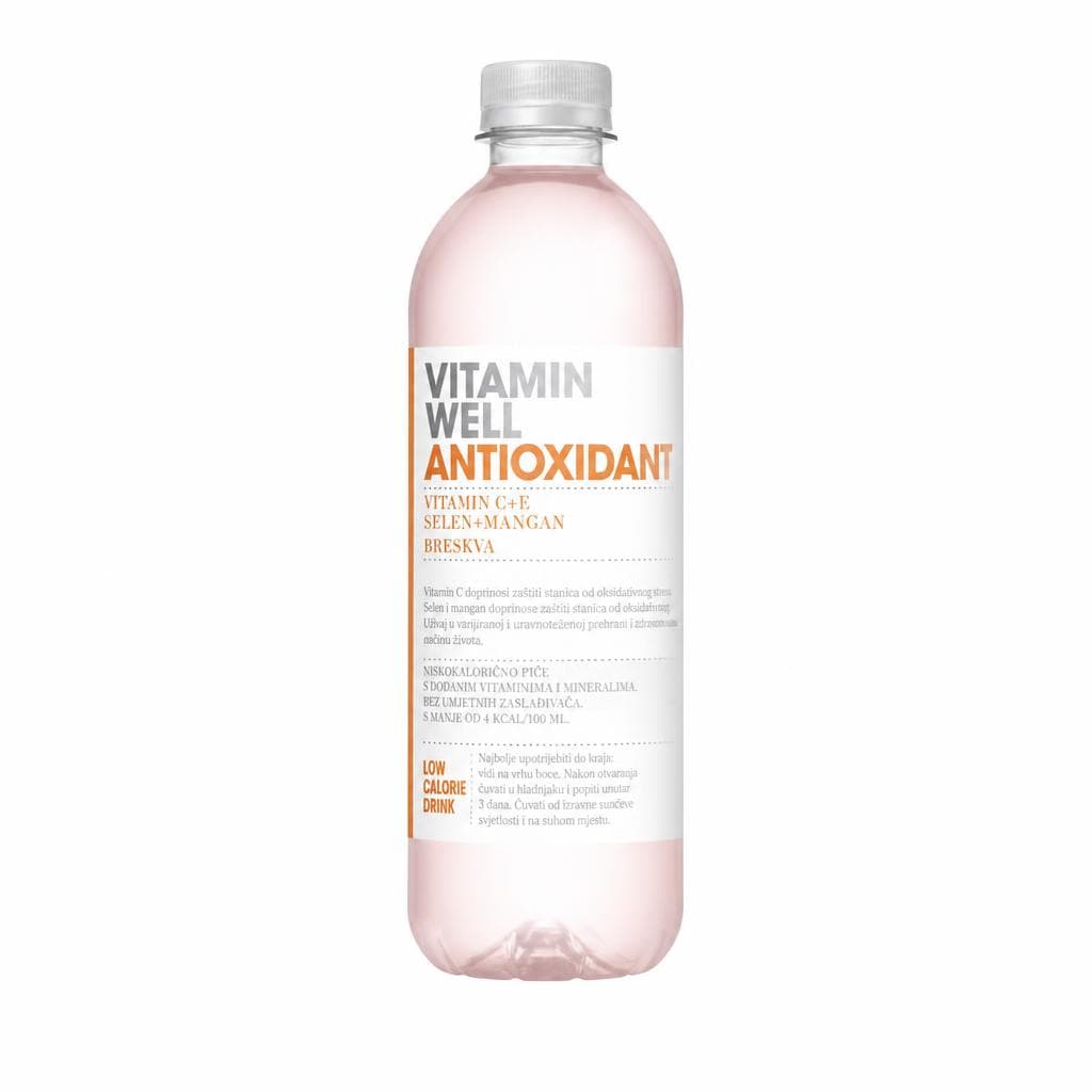 Vitamin Well aromatizirana voda 0,5 L Akcija u trgovini Tommy