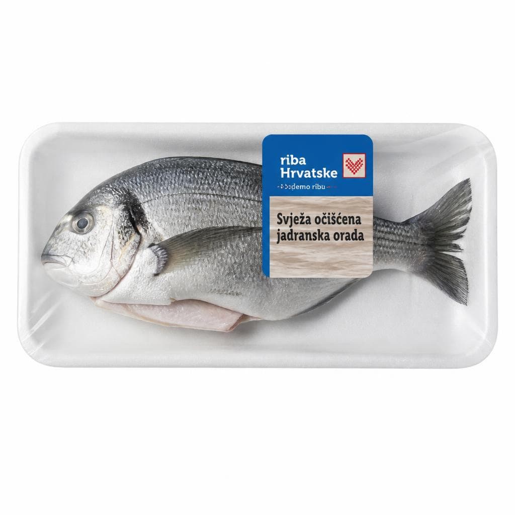 Barnica svježa očišćena jadranska orada 720 g Akcija u trgovini Lidl
