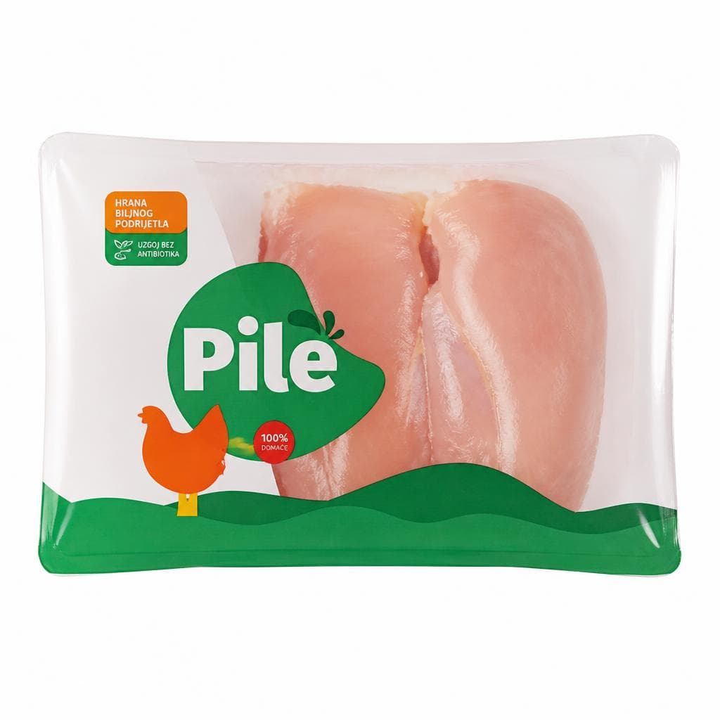 Pileća prsa cca 810 g Akcija u trgovini Plodine