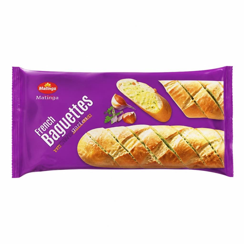 Matinga baguette s maslacem, začinskim biljem i češnjakom 350 g (2x175 g) Akcija u trgovini Pivac