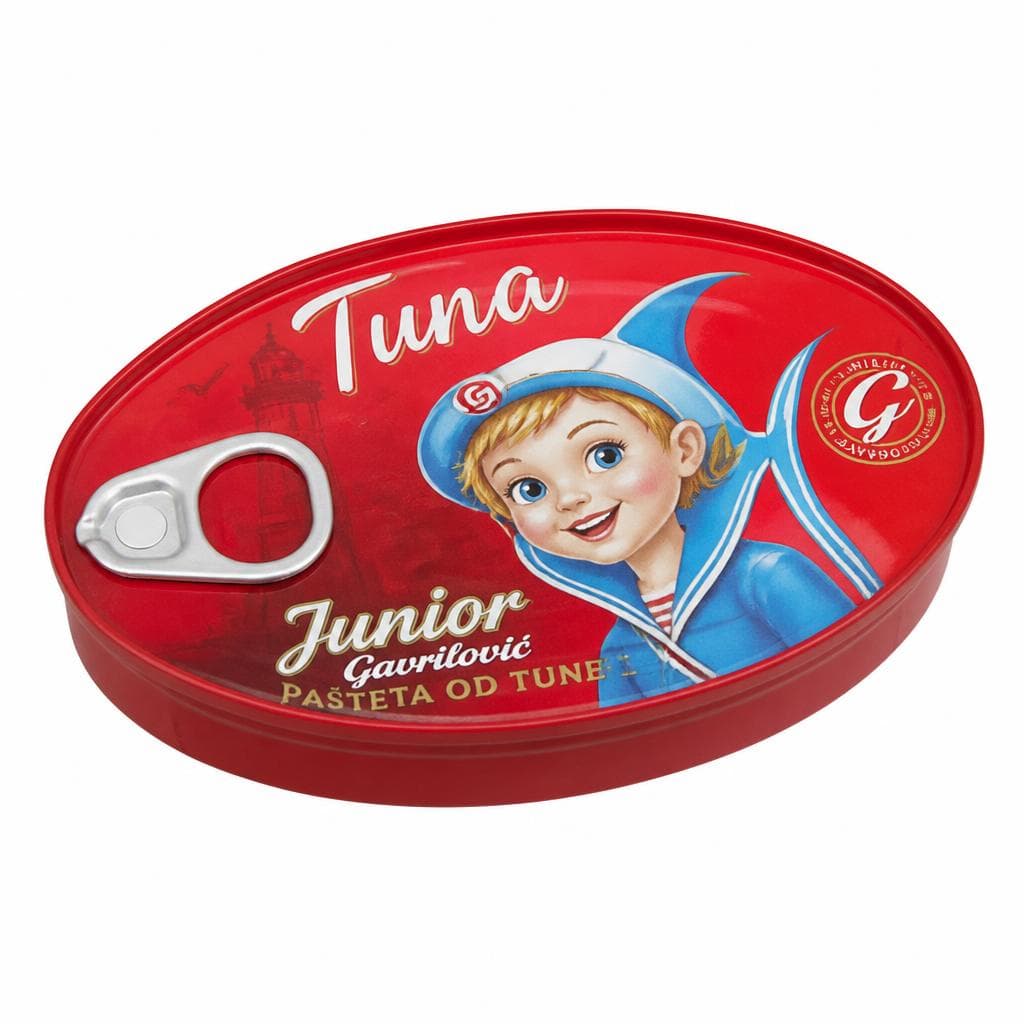 Junior, Gavrilović pašteta od tune 100 g Akcija u trgovini Tommy