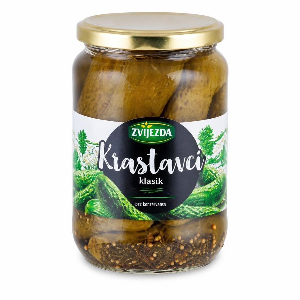 Zvijezda Krastavci klasik 670 g Akcija u trgovini Kaufland