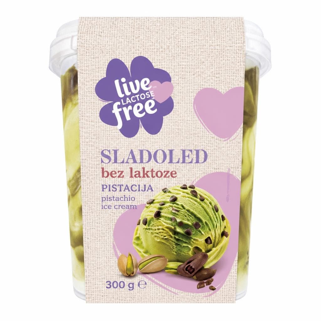 LIVE FREE GELATINO Sladoled 500 ml Akcija u trgovini Plodine
