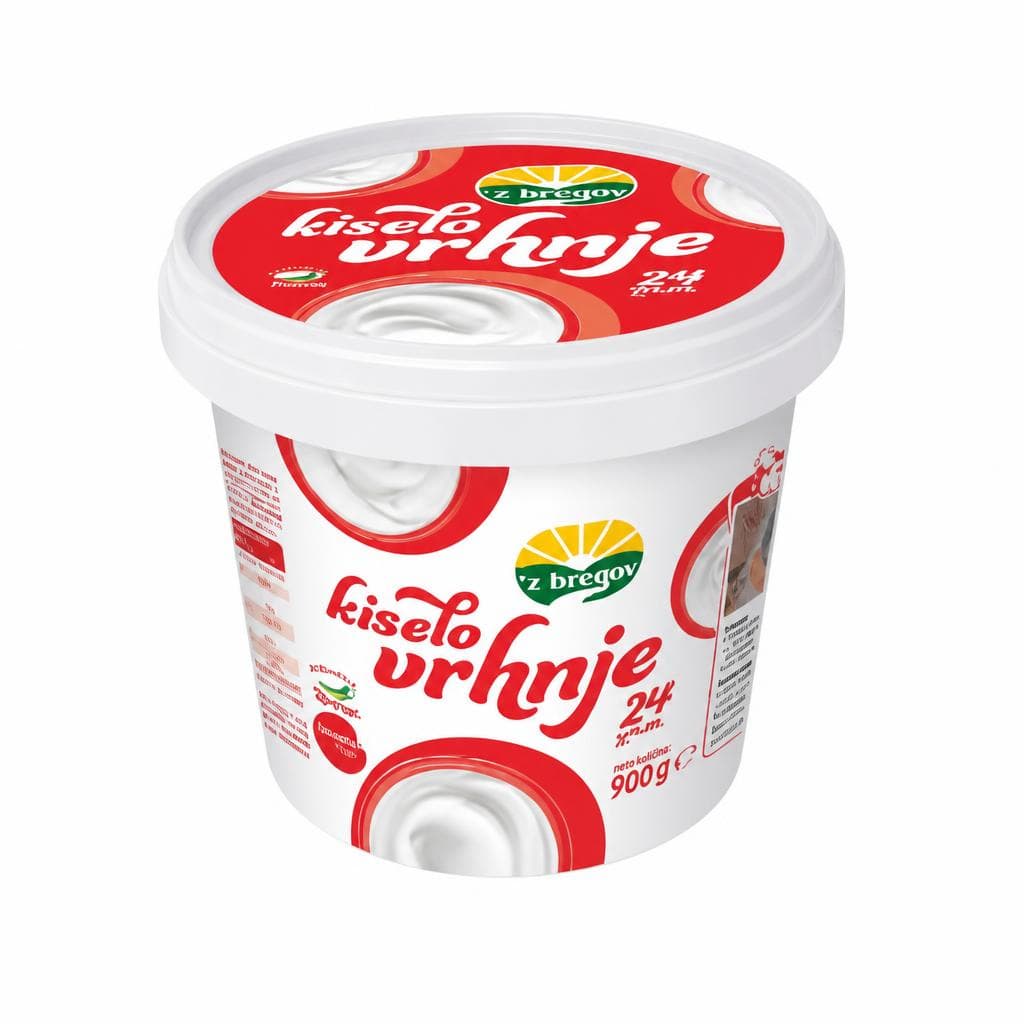 Z bregov kiselo vrhnje ili Mileram 900 g Akcija u trgovini Kaufland