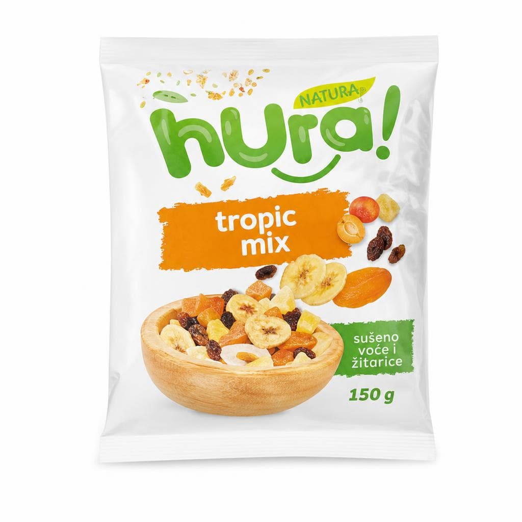 Hura Natura Tropic Mix 150 g Akcija u trgovini NTL