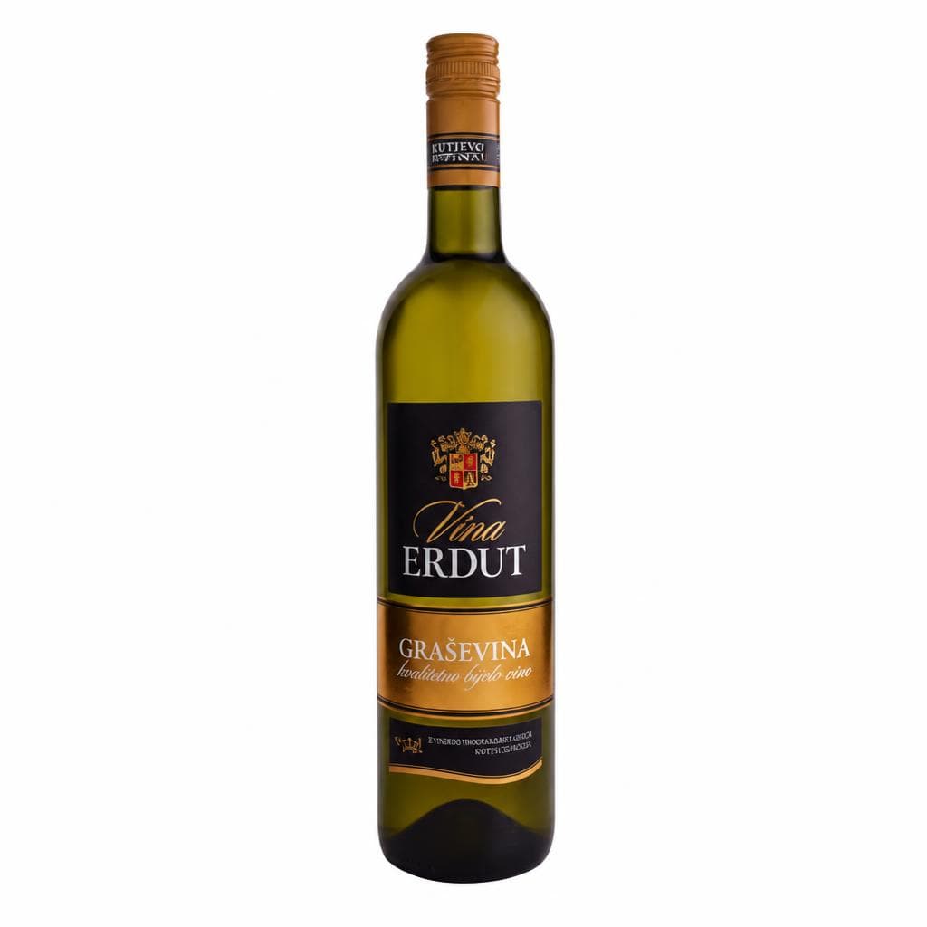 Graševina 0,75l Vina Erdut Akcija u trgovini Konzum