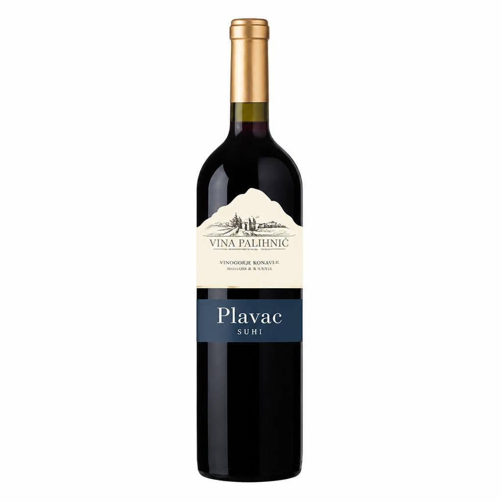 Plavac Palihnić kvalitetno vino 1 L Akcija u trgovini KTC