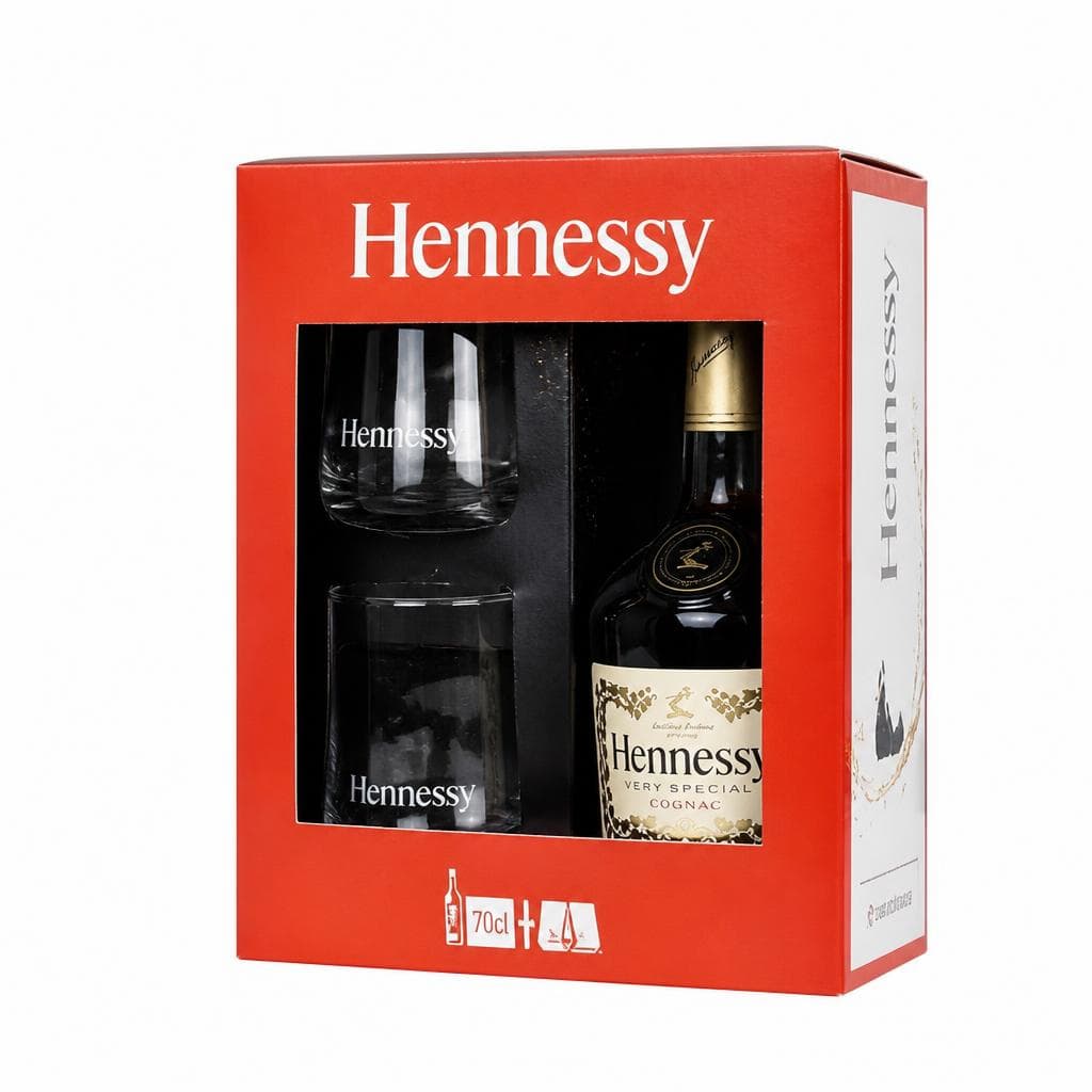 Hennessy Very Special Cognac + 2 čaše 0,7 L Akcija u trgovini Mueller