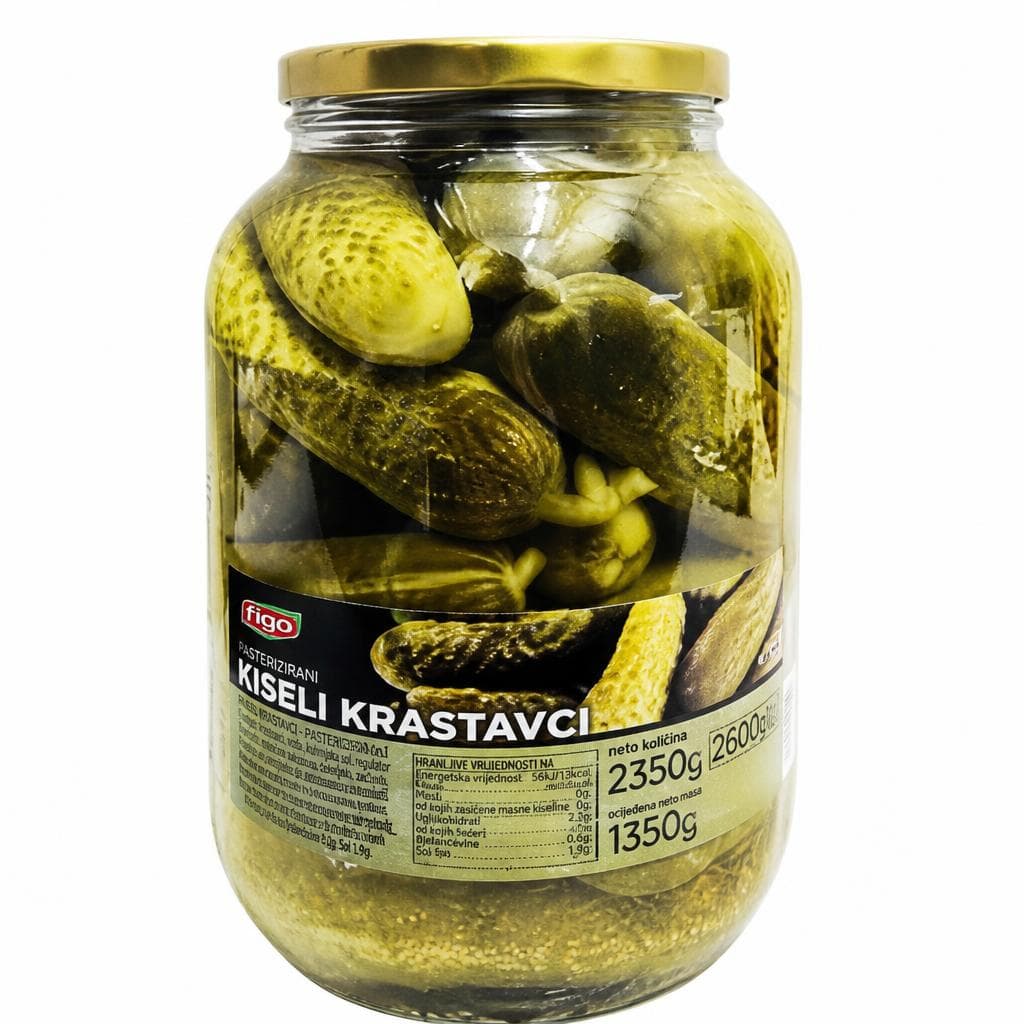 Figo Kiseli krastavci 2500 ml Akcija u trgovini Pivac